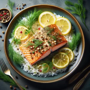 The salmon foods