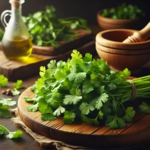 Cilantro (Coriandrum sativum)