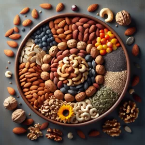 Nuts and Seeds: Keys to Healthy Longevity