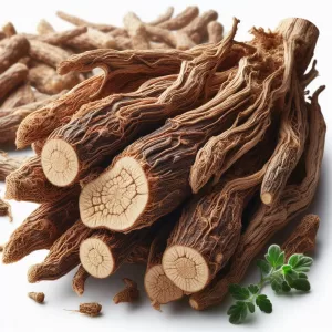 Licorice root (Glycyrrhiza glabra)