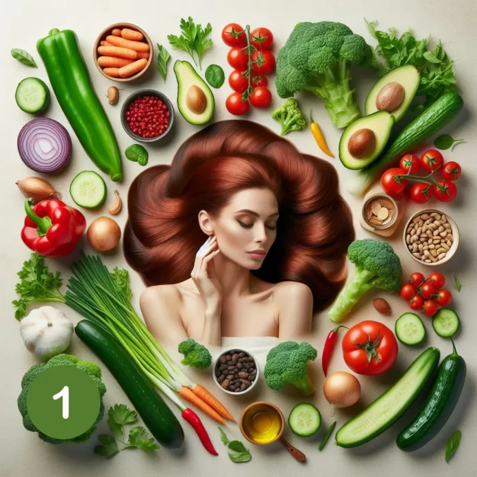 Top 30 Vegetables for Boosting Keratin Production and Hair Health (Part 1/6)