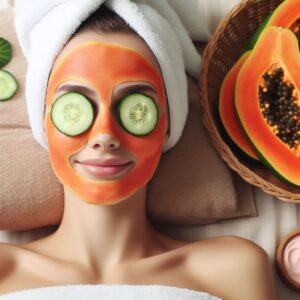 Hydrating Face Mask with Papaya