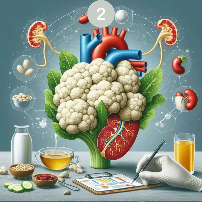 How Cauliflower helps reduce creatinine levels and supports kidney health(Part 2/2).