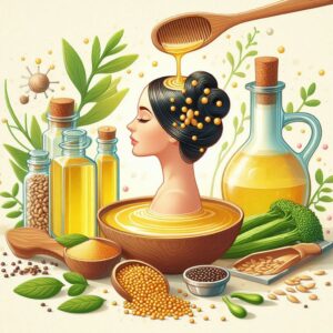 How Mustard Seed Oil Stimulates Hair Growth