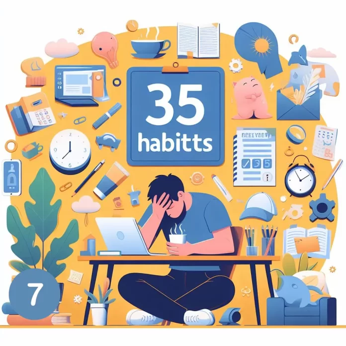35 daily habits that can reinforce anxiety (part 5/7).