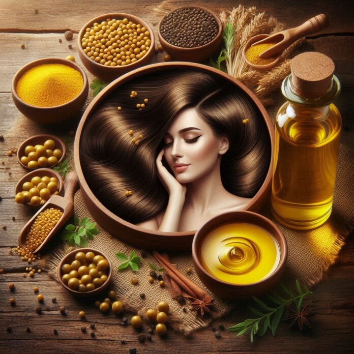 Mustard Oil: Enhancing Blood Circulation for Hair Loss Prevention.