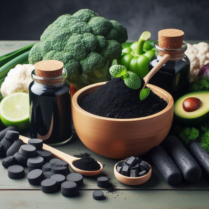  Activated Vegetable Charcoal: Your Ally Against Bloating and Intestinal Gas.