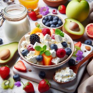 Cottage Cheese with Fruit