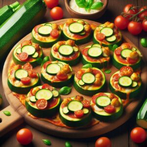 Zucchini Pizza Bites