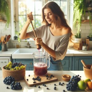 Prepare Grape Juice Naturally at Home