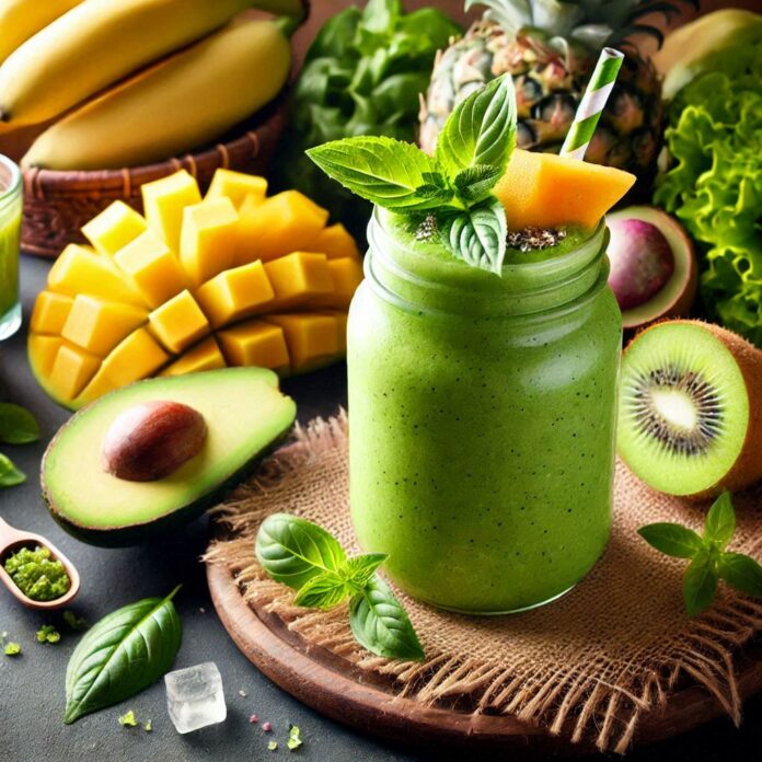 Tropical Smoothie: A Green and Nutrient