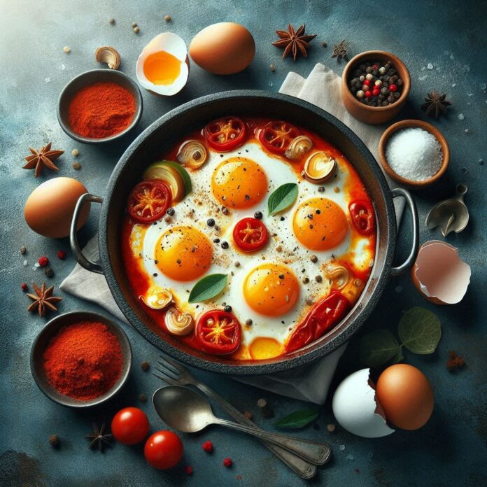 Egg Cooking Styles: Eggs in Purgatory, Shakshuka